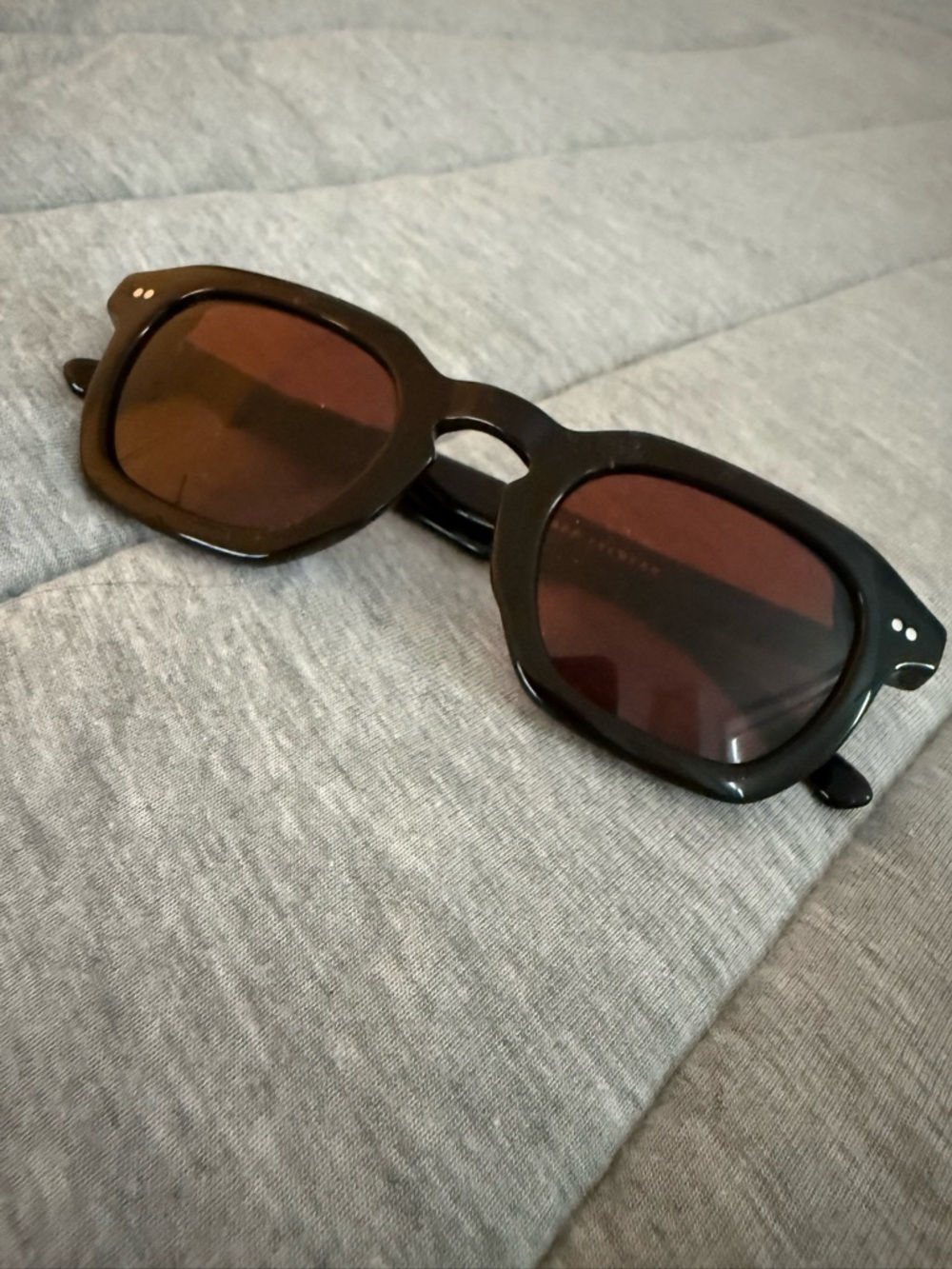 Crap Eyewear - The No Wave Sunglasses - Licorice Bio/Rosewood Color